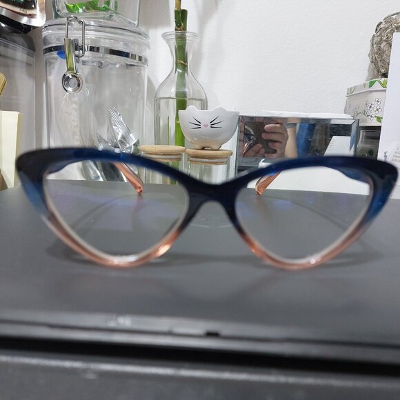 Zenni Super Trendy CAT EYE Readers 1.5  Modern Cute Stylish Reading Glasses - Picture 5 of 13